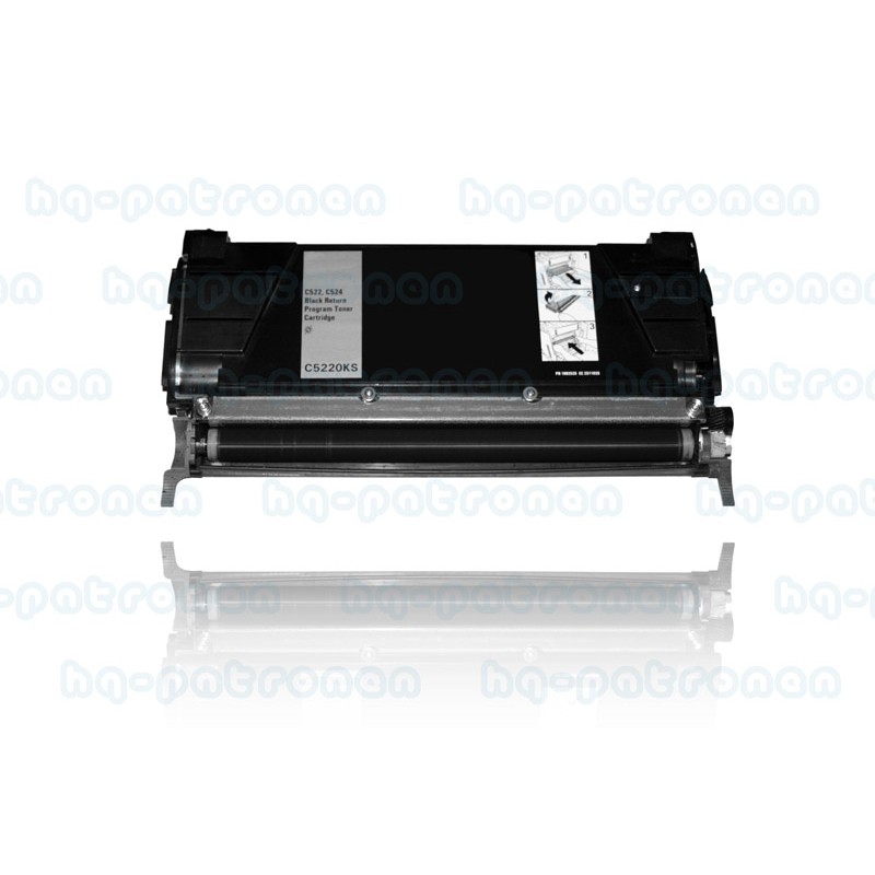 C5240KH - Toner rigenerato Nero per Lexmark Optra Color C524, C532, C534, C524N, C532N. Stampa fino a 8.000 pagine al 5% di cope