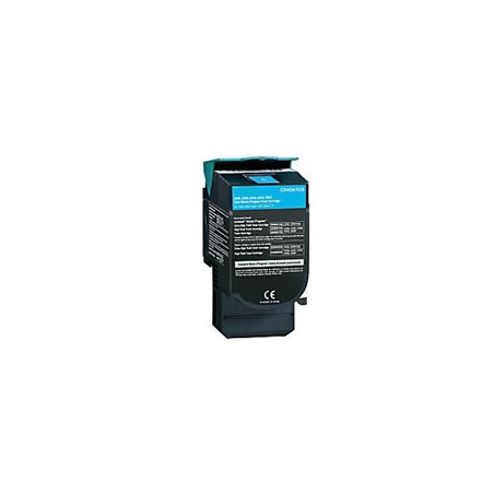 C540H1CG - Toner rigenerato Ciano per Lexmark C 540 N, 543 dn, 544 N, 544 DN, 544 DTN. Stampa fino a 2.000 pagine al 5% di coper