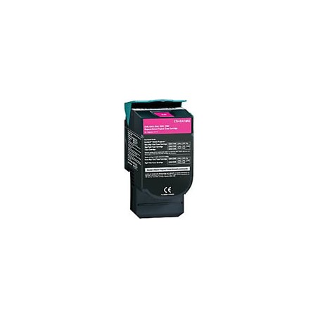 C540H1MG - Toner rigenerato Magenta per Lexmark C 540 N, 543 dn, 544 N, 544 DN, 544 DTN. Stampa fino a 2.000 pagine al 5% di cop