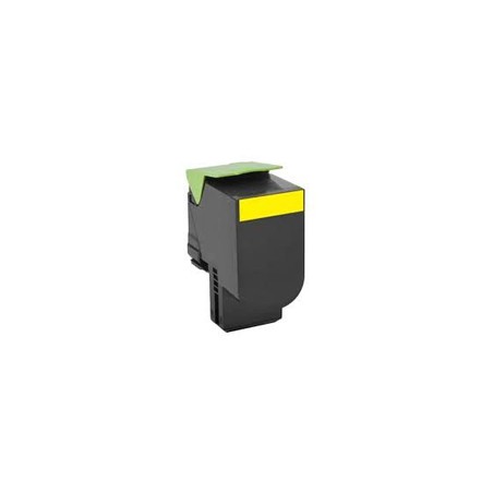 C802SY - Toner rigenerato Giallo per Lexmark CX310,CX410,CX510.