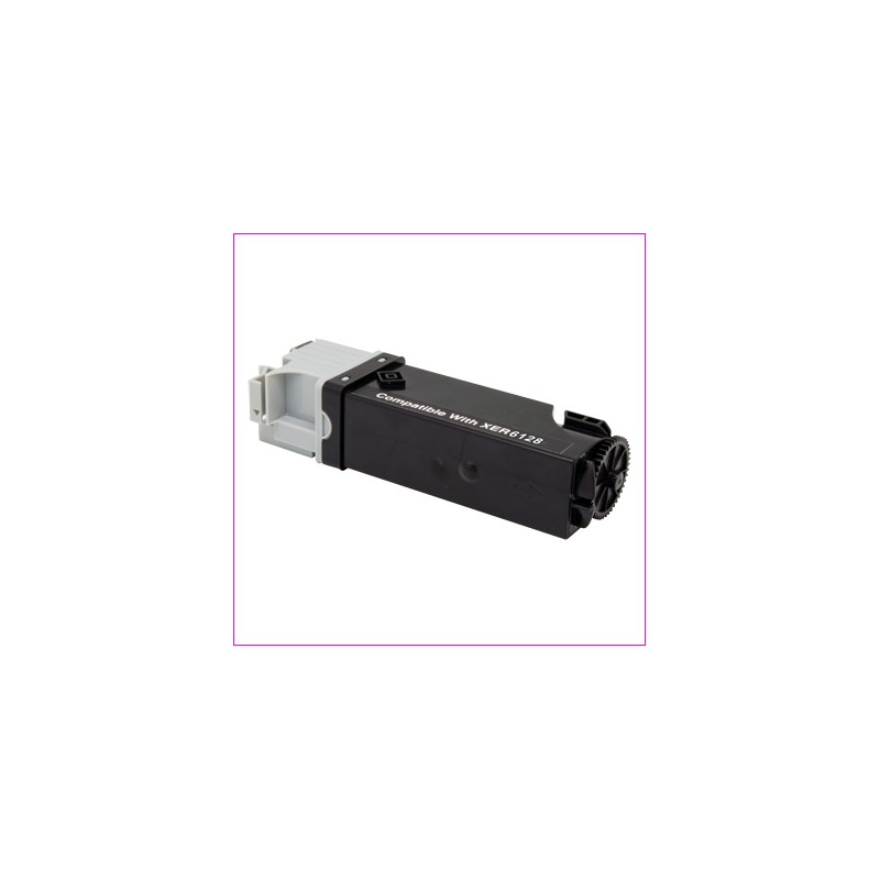 106R01455 - Toner rigenerato Nero per Xerox Phaser 6128 MFP. Stampa fino a 3.000 pagine al 5% di copertura.