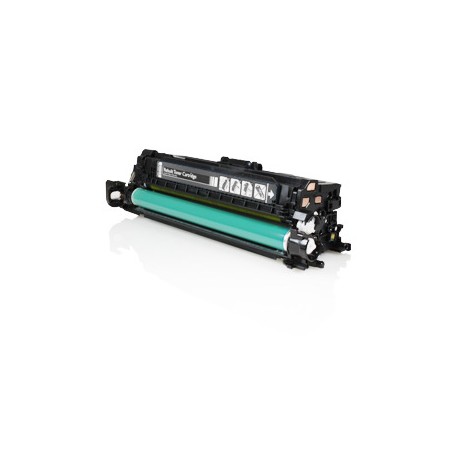 CE250X - Toner rigenerato Nero per HP Laserjet Color CP 3525N, CP 3525 DN, CP 3525 X, CM 3530 FS, CM3530MFP. Stampa fino a 10.00