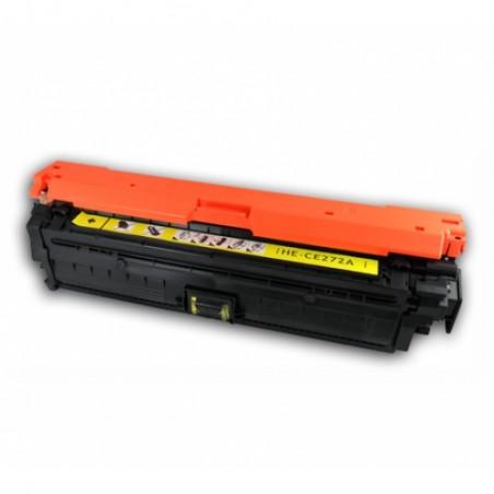 CE272A - Toner rigenerato Giallo per HP Laserjet Enterprise Color CP5525N, CP5525DN, CP5525XH. Stampa fino a 15.000 pagine al 5%