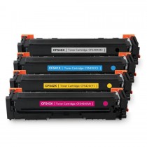 CF540X - 203X Toner rigenerato Nero per HP Laserjet Pro M254dnw, Pro M254dw, Pro M254nw, M280Series, M280nw, M281fdn, M281fdw, M