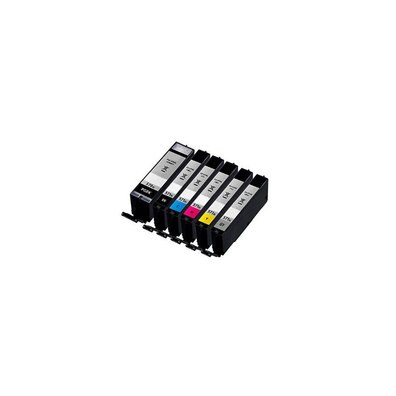 CLI-571GYXL - Cartuccia inkjet Grigio Compatibile per Pixma MG5700, MG6800, MG7700 Compatibile con 0334C001 Codice Cartuccia CLI