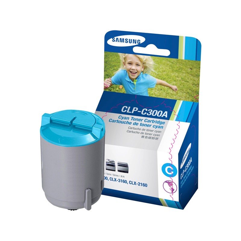 CLP-C300A - TONER ORIGINALE CIANO PER CLP 300, 300N, CLX 2160, 2160N, 3160 FN.