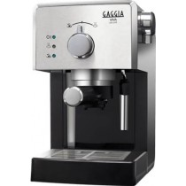 Gaggia Viva Deluxe RI8435/11 Macchina da Caffè Cialde  44mm / Macinato Black / Inox