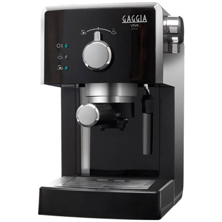 Gaggia Viva Style RI8433/11 Macchina da Caffè Cialde 44 mm/Macinato Black