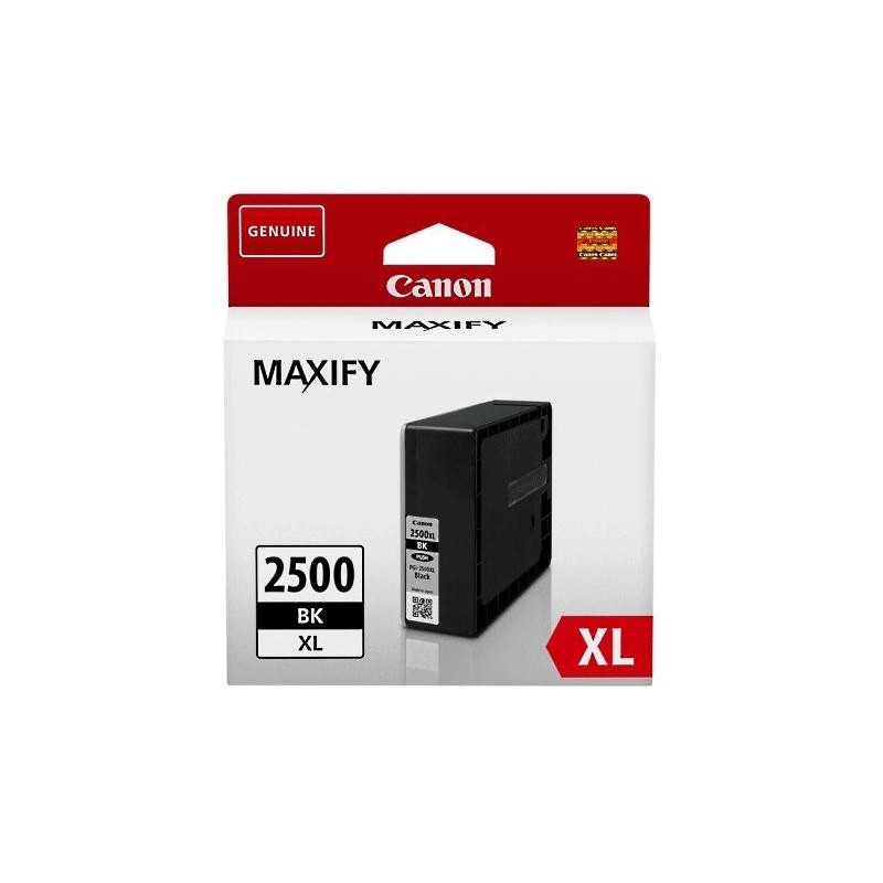 PGI-2500XLBK - Cartuccia inkjet Nero originale per Canon Maxify IB4050, MB5050, MB5350. Compatibile con 9254B001.