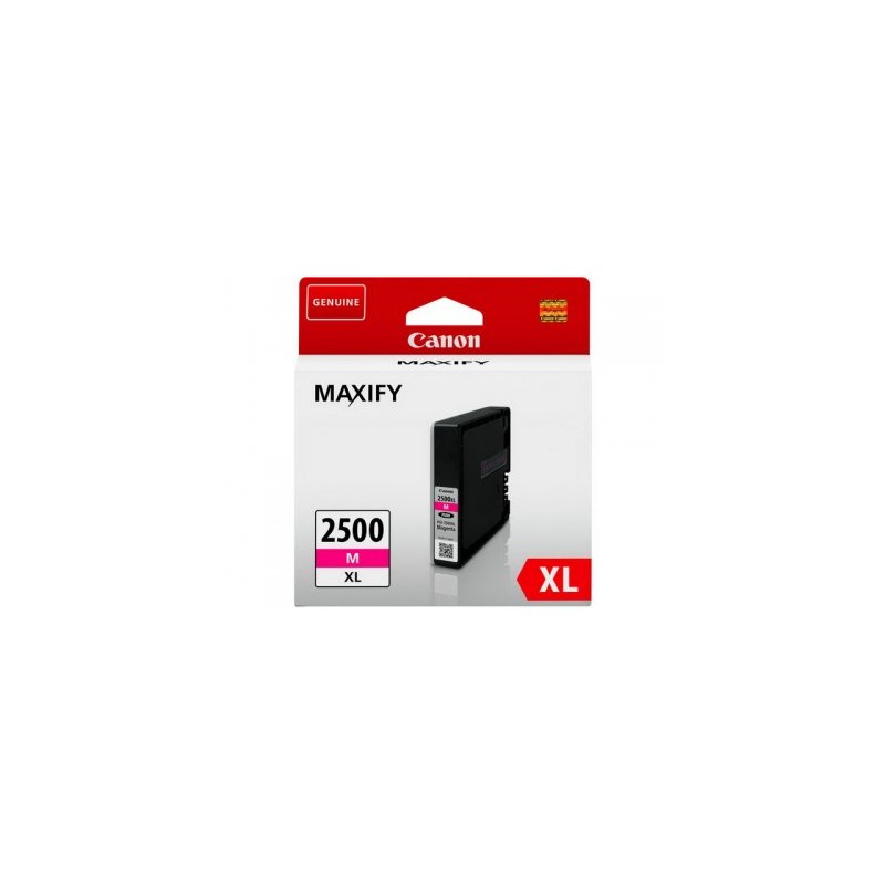 PGI-2500XLM - Cartuccia inkjet Magenta originale per Canon Maxify IB4050, MB5050, MB5350. Compatibile con 9266B001.