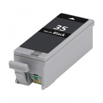 PGI-35BK - Cartuccia inkjet compatibile Nero per Pixma IP 100 BAT, IP100. Compatibile con 1509B001. Codice Cartuccia PGI - 35BK.