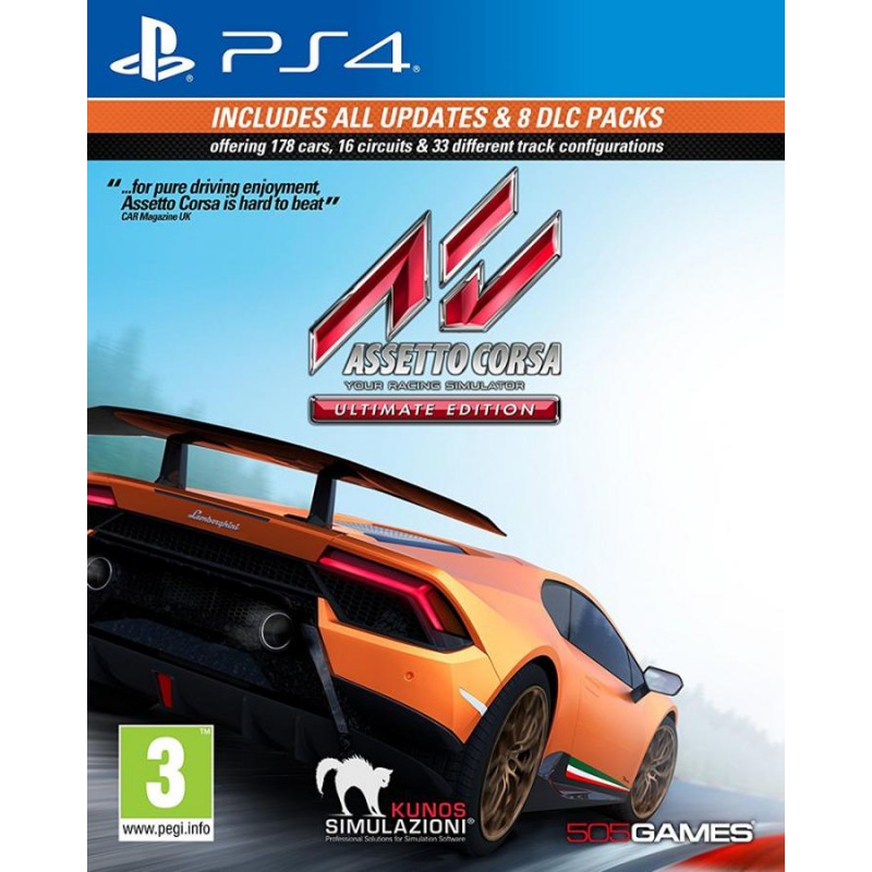 PS4 Assetto Corsa Ultimate Edition