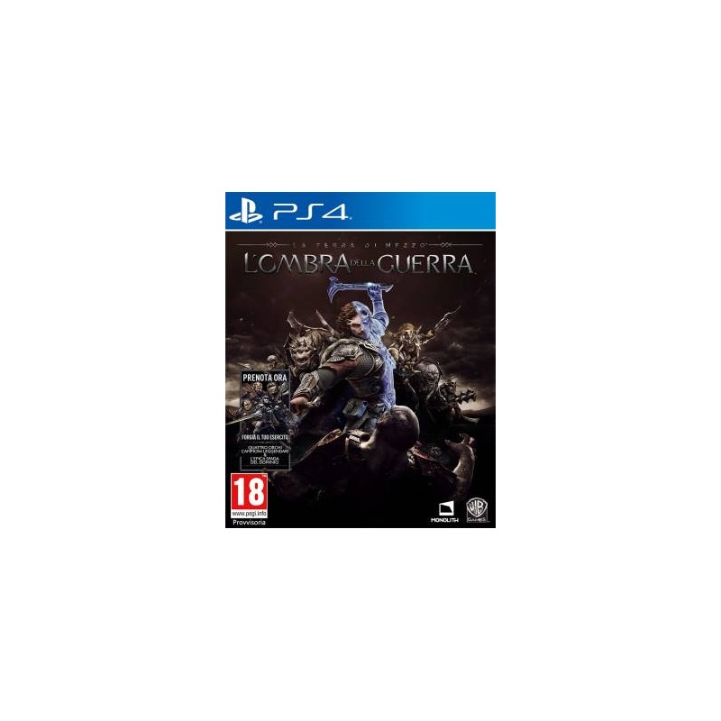 PS4 La Terra di Mezzo: L\'Ombra della Guerra