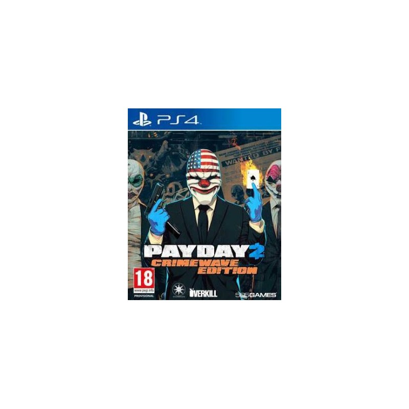 PS4 PayDay 2 Crimewave Edition *