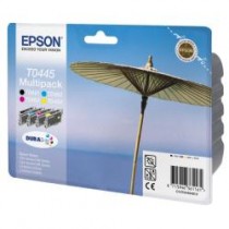 T0445 Multipack nero + colori Epson CX3600, CX3650, CX6400, CX6600, C 64. codice T044540. T0445