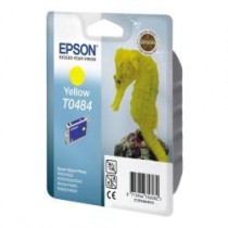 T0484 Cartuccia originale Giallo Epson Photo RX500, RX600, RX620, RX640, Photo R200. codice T048440. T0484.