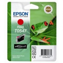 T0547 - Cartuccia originale Epson Photo R800/R1800 - Rosso