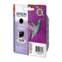 T0801 Cartuccia originale Nero Epson Photo RX 560, RX 585, RX 685, Photo R265, R285. codice T080140. T0801.