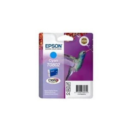 T0802 Cartuccia originale Ciano Epson Photo RX 560, RX 585, RX 685, Photo R265, R285. codice T080240. T0802.