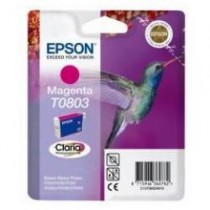 T0803 Cartuccia originale Magenta Epson Photo RX 560, RX 585, RX 685, Photo R265, R285. codice T080340. T0803.