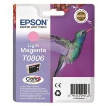 T0806 Cartuccia originale Magenta Fotografico Epson Photo RX 560, RX 585, RX 685, Photo R265, R285. codice T080640. T0806.