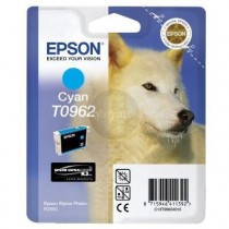 T0962 - Cartuccia Originale Ciano Epson Stylus Photo R2880 . Compatibile con T09624020. Codice Cartuccia T0962.