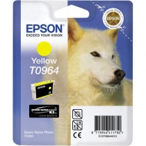 T0964 - Cartuccia Originale Giallo Epson Stylus Photo R2880 . Compatibile con T09644020. Codice Cartuccia T0964.