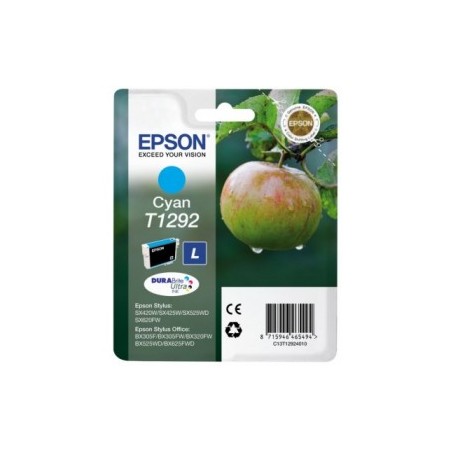 T1292 Cartuccia originale Ciano Epson BX 305F, Sx 420 W, BX 320 FW, BX 625 FWD, BX 525 WD. codice T12924010. T1292.