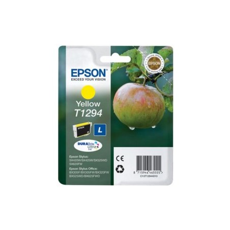 T1294 Cartuccia originale Giallo Epson BX 305F, Sx 420 W, BX 320 FW, BX 625 FWD, BX 525 WD. codice T12944010. T1294.