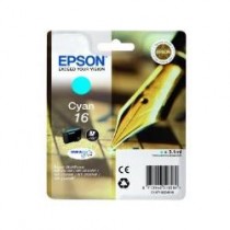 T1622 - 16 - Cartuccia originale Ciano Epson Workforce WF 2010W, WF 2510WF, WF 2520NF, WF 2530WF. codice T16224020. T1622.