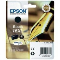 T1631 - 16XL - Cartuccia originale Nero Epson Workforce WF 2010W, WF 2510WF, WF 2520NF, WF 2530WF. codice T16314020. T1631.