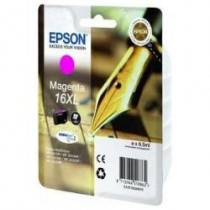 T1633 - 16XL - Cartuccia originale Magenta Epson Workforce WF 2010W, WF 2510WF, WF 2520NF, WF 2530WF. codice T16334020. T1633.