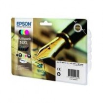 T1636 - 16XL - Multipack originale Nero, Ciano, Magenta, Giallo Epson Workforce WF 2010W, WF 2510WF, WF 2520NF, WF 2530WF. codic