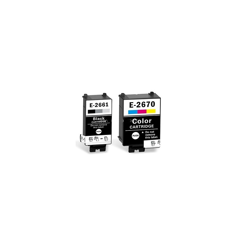 T2661 - 26XL - Cartuccia inkjet compatibile nera per Epson Workforcepro WF-100W WF100W WF 100W