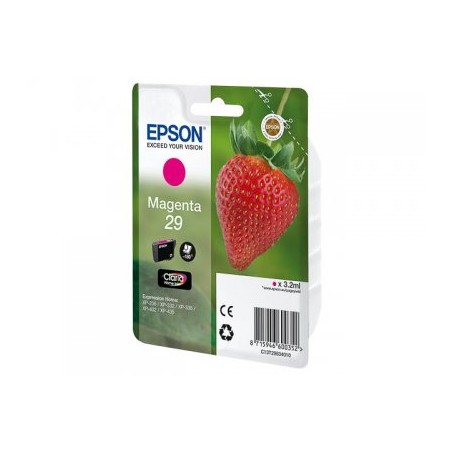 T2983 - SERIE T29 FRAGOLA - Cartuccia inkjet Magenta originale per Epson Expression Home XP235, XP332, XP335, XP432.