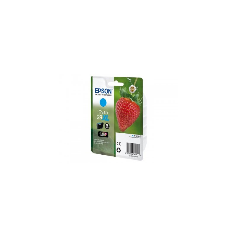 T2992 - SERIE T29XL FRAGOLA - Cartuccia inkjet Ciano originale per Epson Expression Home XP235, XP332, XP335, XP432.