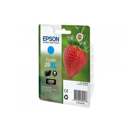 T2992 - SERIE T29XL FRAGOLA - Cartuccia inkjet Ciano originale per Epson Expression Home XP235, XP332, XP335, XP432.