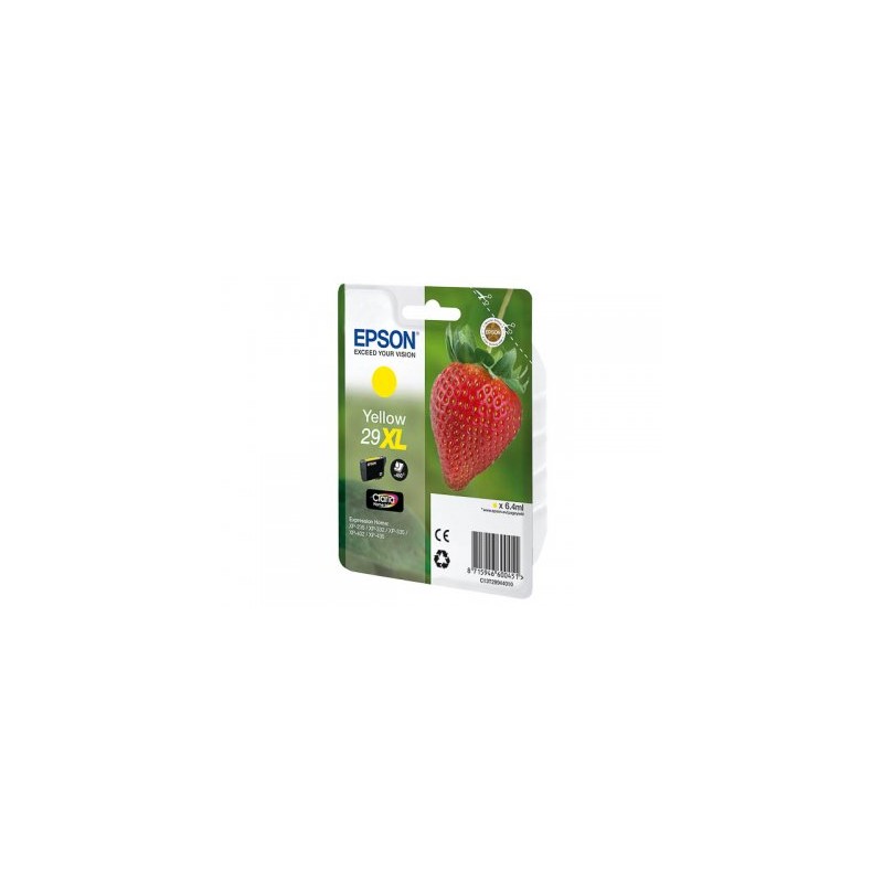 T2994 - SERIE T29XL FRAGOLA - Cartuccia inkjet Gialla originale per Epson Expression Home XP235, XP332, XP335, XP432.