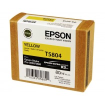 T5804 - Cartuccia originale Giallo Epson Pro 3800, 3800 GRAPH