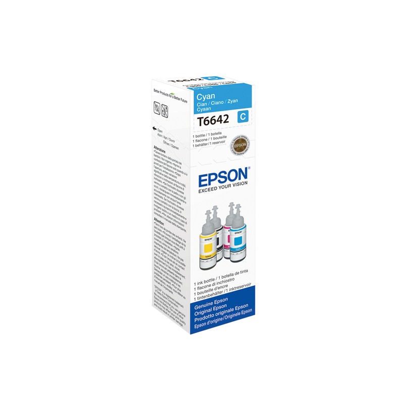 T6642 FLACONE INCHIOSTRO CIANO DA 70ML