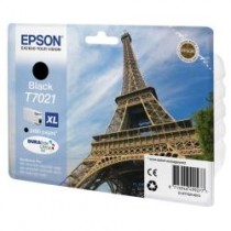 T7021 - XL - Cartuccia originale Nero Epson Workforce Pro WP4015DN, WP4515DN, WP4525DNF, WP4025DW, WP4535DWF. codice T70214010. 