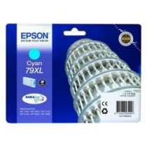 T7902 - 79XL - Cartuccia originale Ciano Epson Workforcepro WF4630DWF, WF4640DTWF, WF5110DW