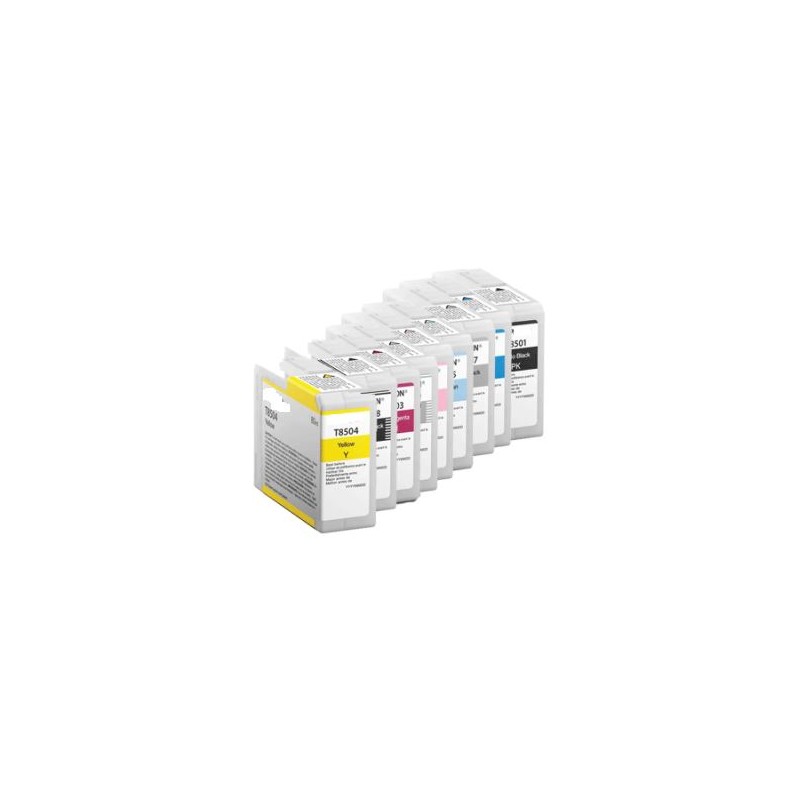 T8501 PBK - Cartuccia inkjet compatibile Nero per SC-P800DES, P800SE, P800SP. Compatibile con C13T850100 Codice Cartuccia T8501P