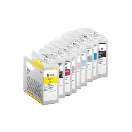 T8501 PBK - Cartuccia inkjet compatibile Nero per SC-P800DES, P800SE, P800SP. Compatibile con C13T850100 Codice Cartuccia T8501P