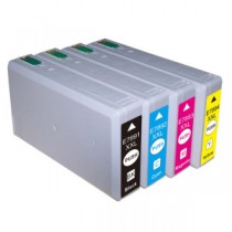 T9081 - Cartuccia inkjet compatibile nero per Epson Workforcepro WF-6590.Compatibile con C13T908140.