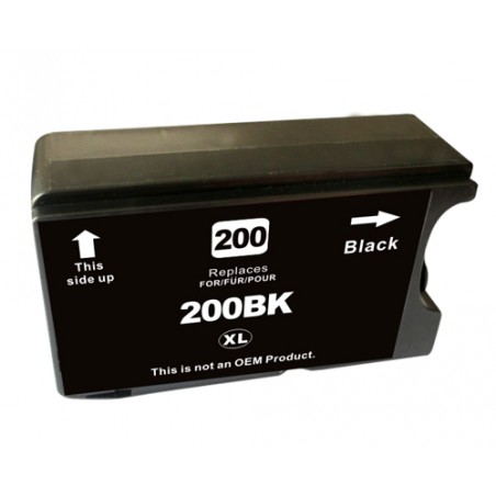 200XL - Cartuccia inkjet Nero compatibile per Lexmark Office Edge Pro 4000, 4000C, 5500, 5500T.