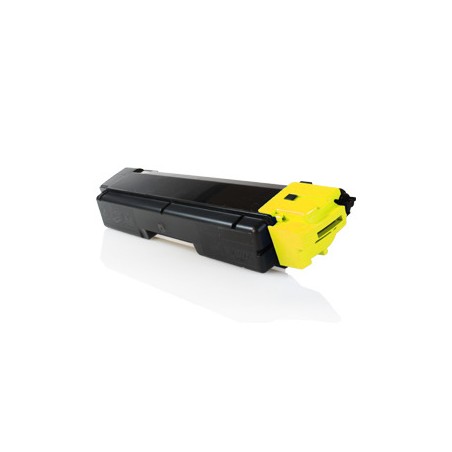 TK-590Y - Toner rigenerato Giallo per Kyocera FS C2026MFP, C2126MFP, C5250DN. Stampa fino a 5.000 pagine al 5% di copertura.