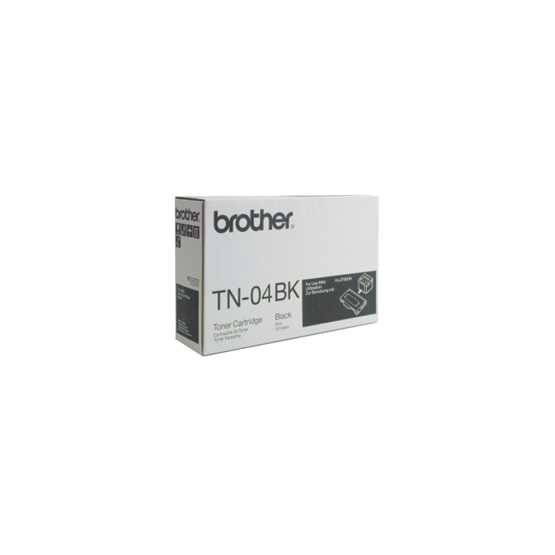 TN-04BK - TONER ORIGINALE NERO PER BROTHER HL 2700CN, MFC 9420CN.