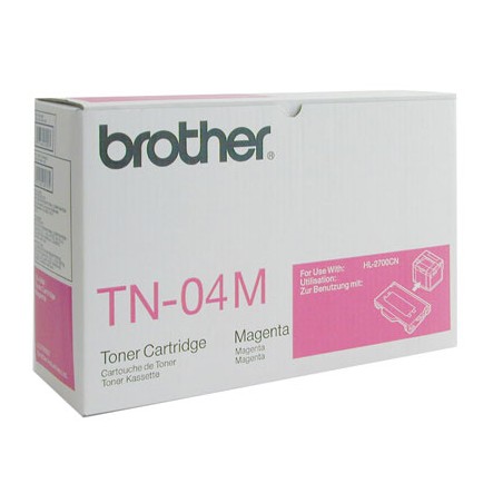 TN-04M - TONER ORIGINALE MAGENTA PER BROTHER HL 2700CN, MFC 9420CN.