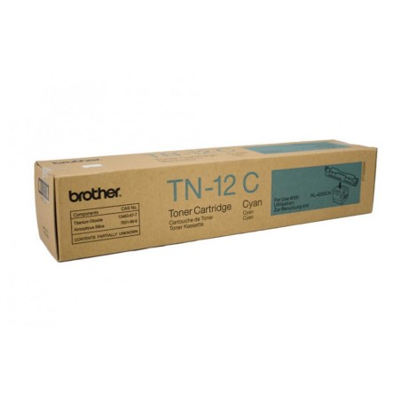 TN-12C - TONER ORIGINALE CIANO PER BROTHER HL 4200CN.